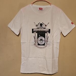 Clarks ORIGINALS White Graphic T-Shirt